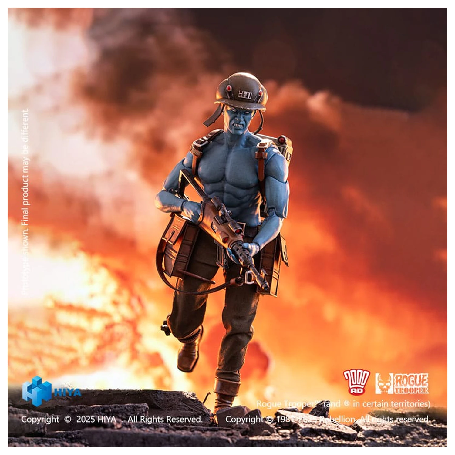 Rogue Trooper Exquisite Super Series 1/12 Rogue Trooper akciófigura 16 cm termékfotó