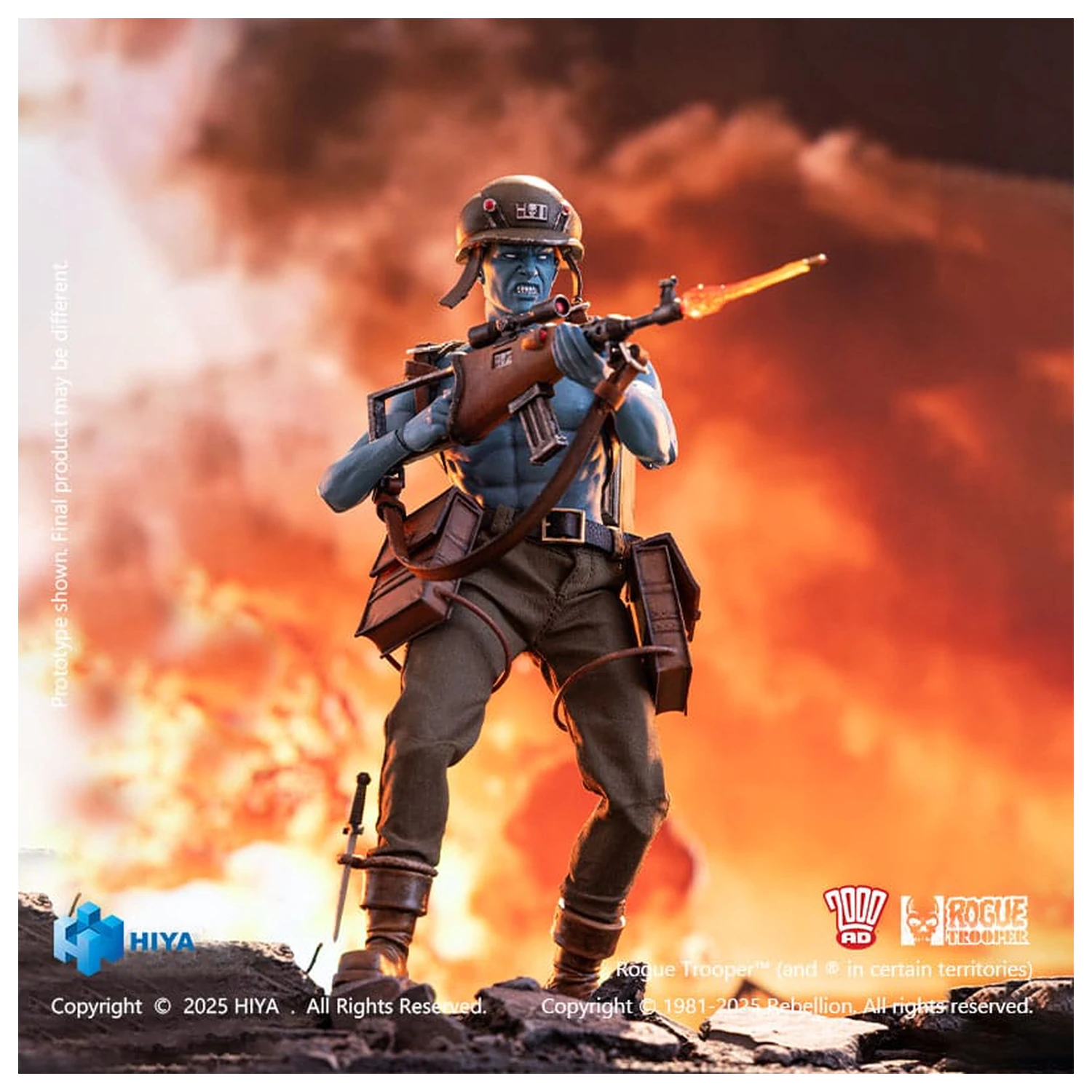 Rogue Trooper Exquisite Super Series 1/12 Rogue Trooper akciófigura 16 cm termékfotó