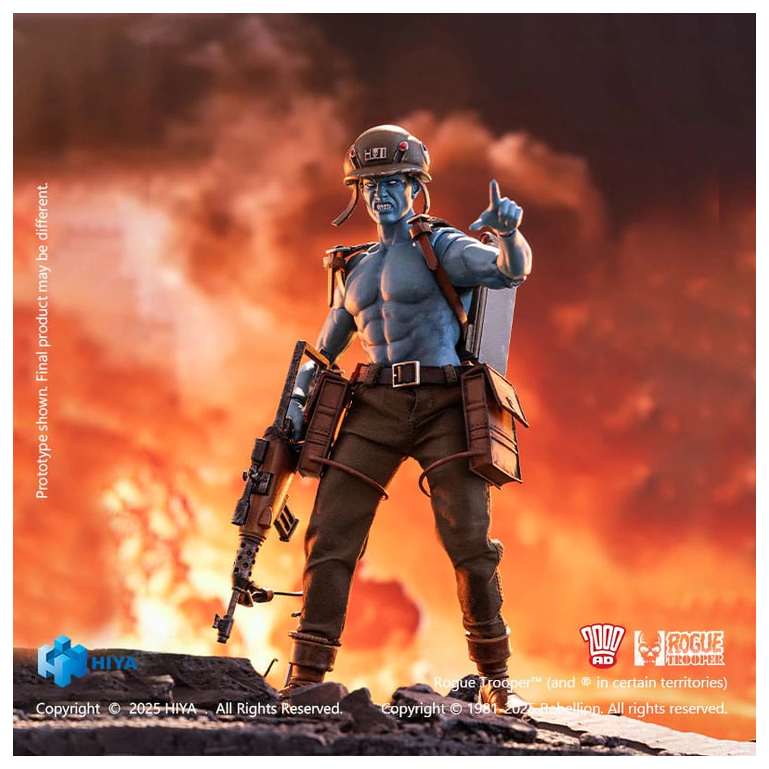 Rogue Trooper Exquisite Super Series 1/12 Rogue Trooper akciófigura 16 cm termékfotó
