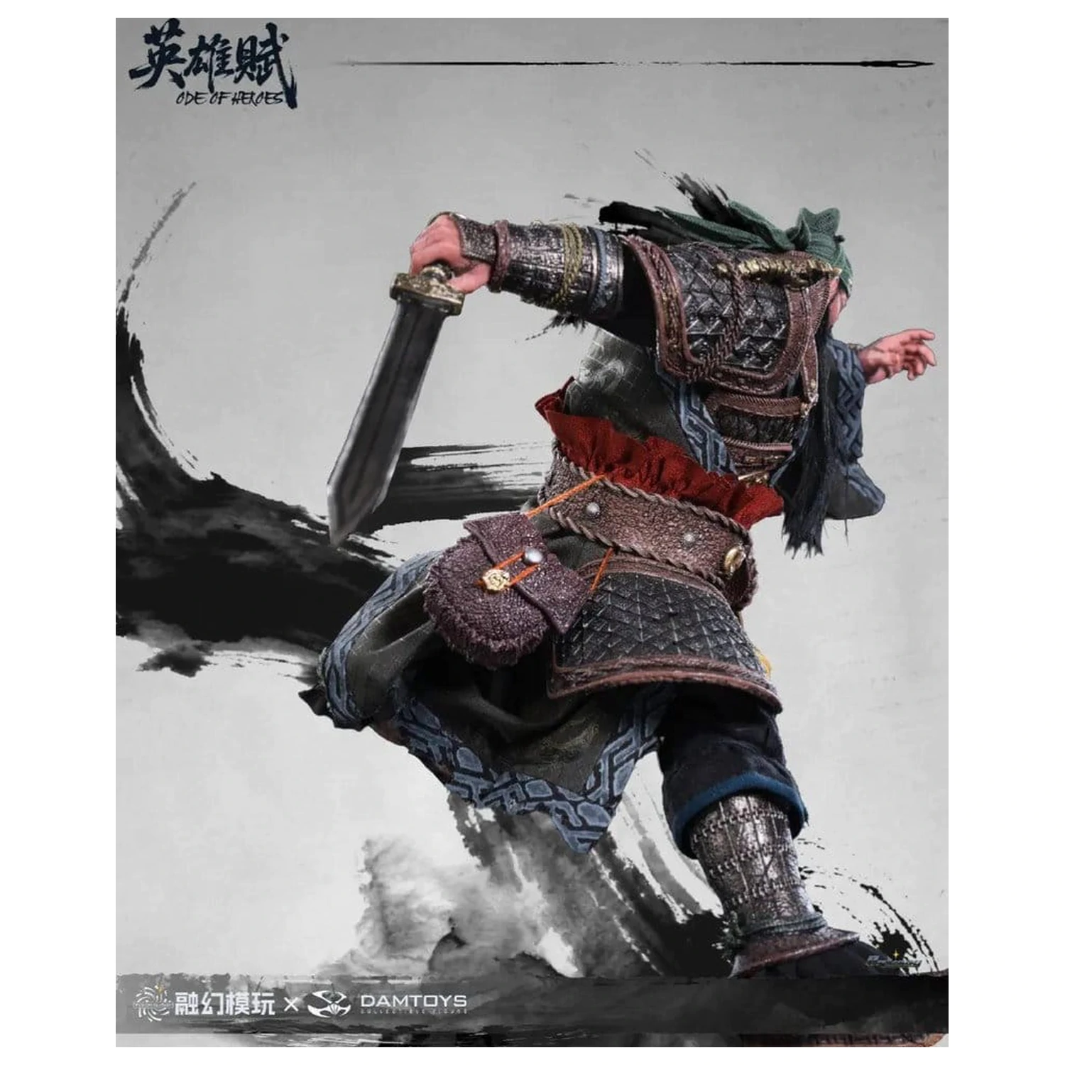 Romance of the Three Kingdoms akciófigura 1/12 Ode of Heroes: Guan Yu (Deluxe) 17 cm termékfotó