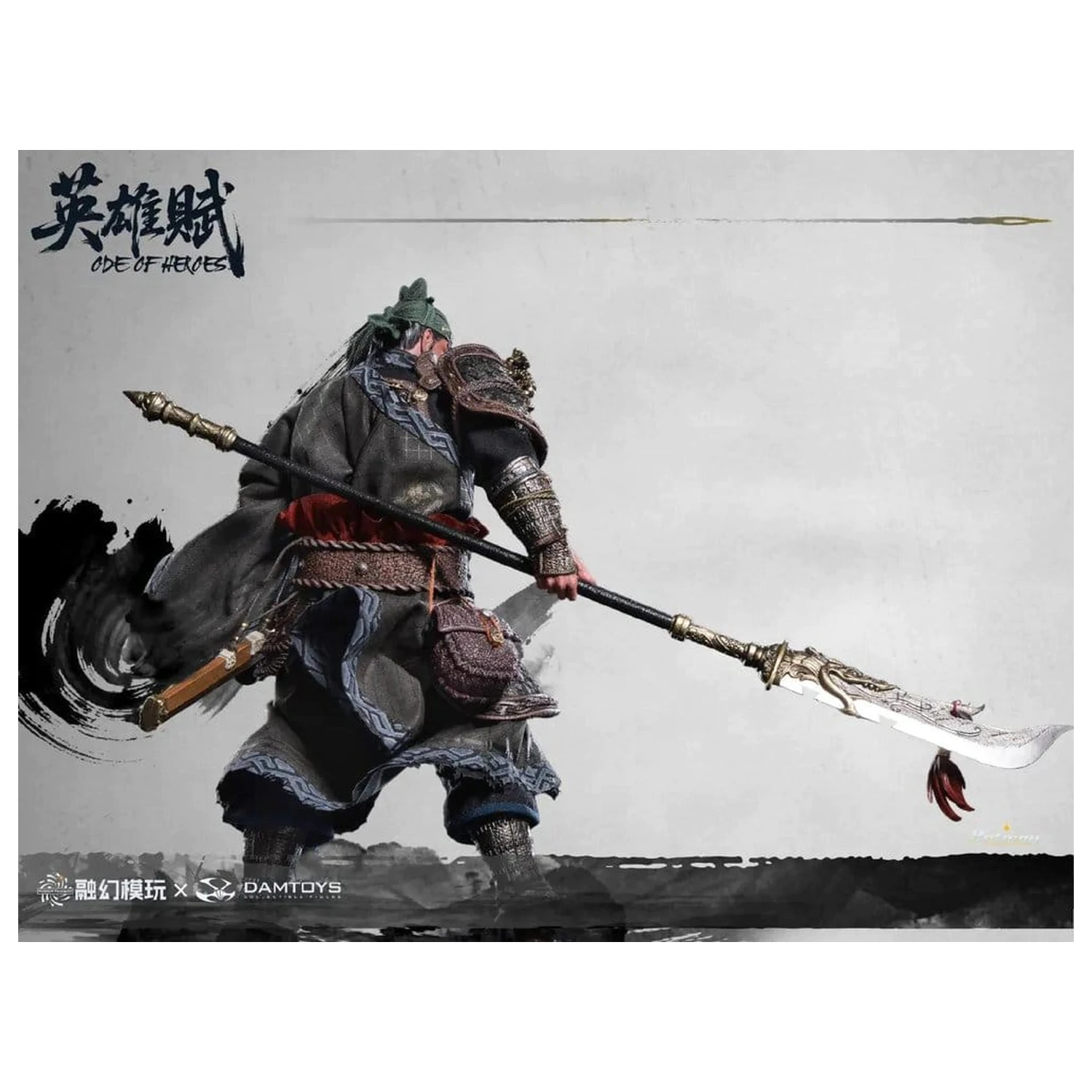 Romance of the Three Kingdoms akciófigura 1/12 Ode of Heroes: Guan Yu (Deluxe) 17 cm termékfotó