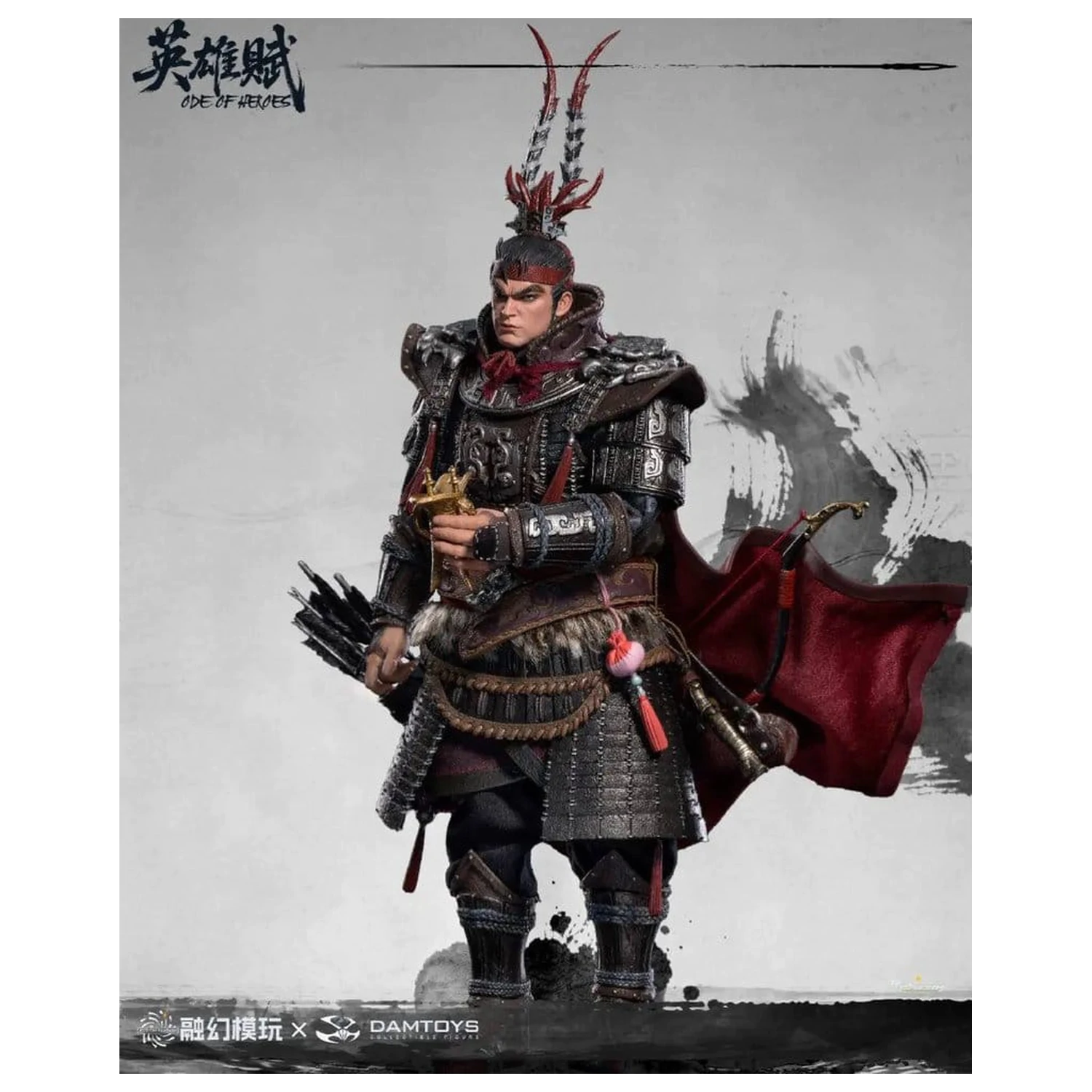 Romance of the Three Kingdoms akciófigura 1/12 Ode of Heroes: Lu Bu (Deluxe) 17 cm  termékfotó