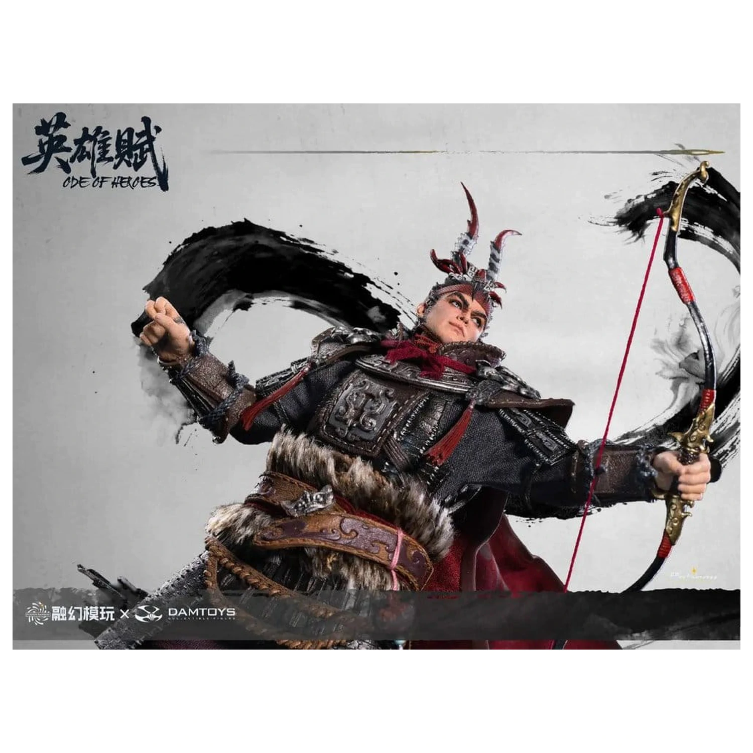 Romance of the Three Kingdoms akciófigura 1/12 Ode of Heroes: Lu Bu (Deluxe) 17 cm  termékfotó