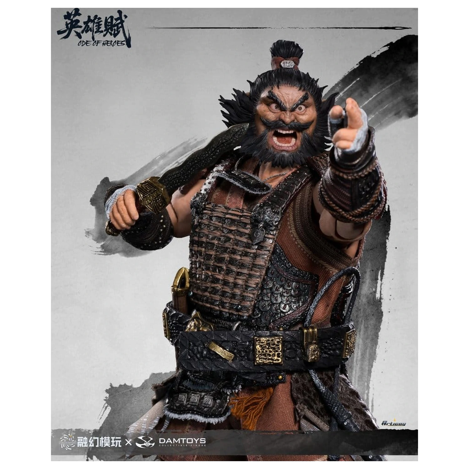 Romance of the Three Kingdoms akciófigura 1/12 Ode of Heroes: Zhang Fei (Deluxe) 16 cm termékfotó