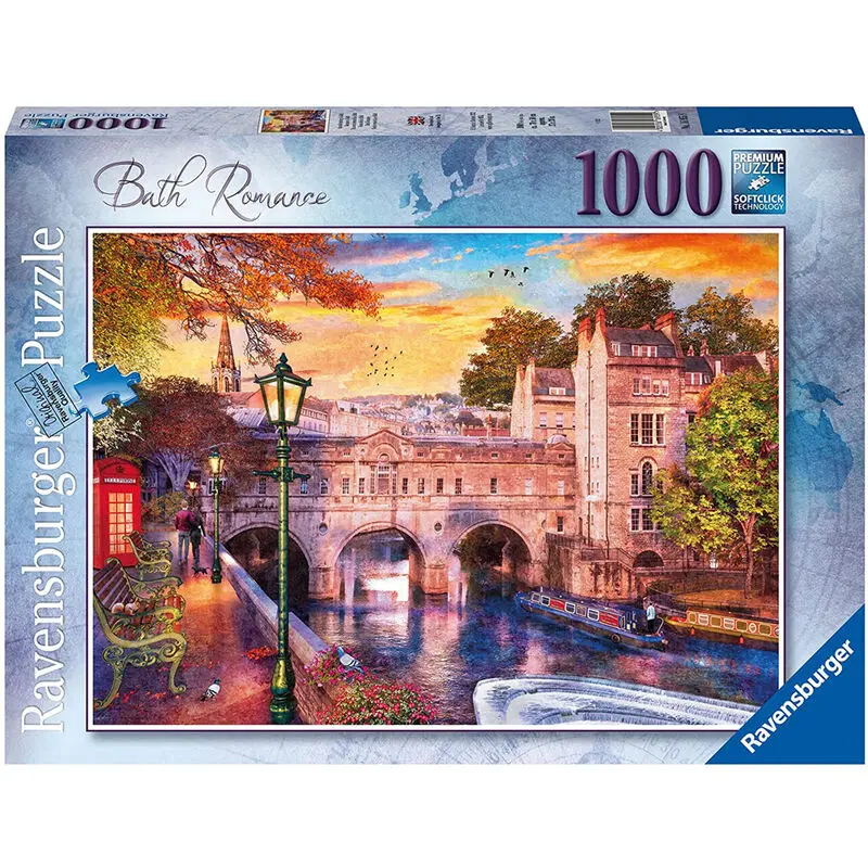 Romantic night in Bath puzzle 1000db-os termékfotó