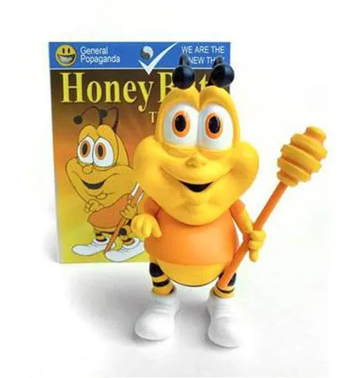 Ron English's Cereal Killers Honey Butt the Obese Bee Vinyl szobor figura 20 cm termékfotó