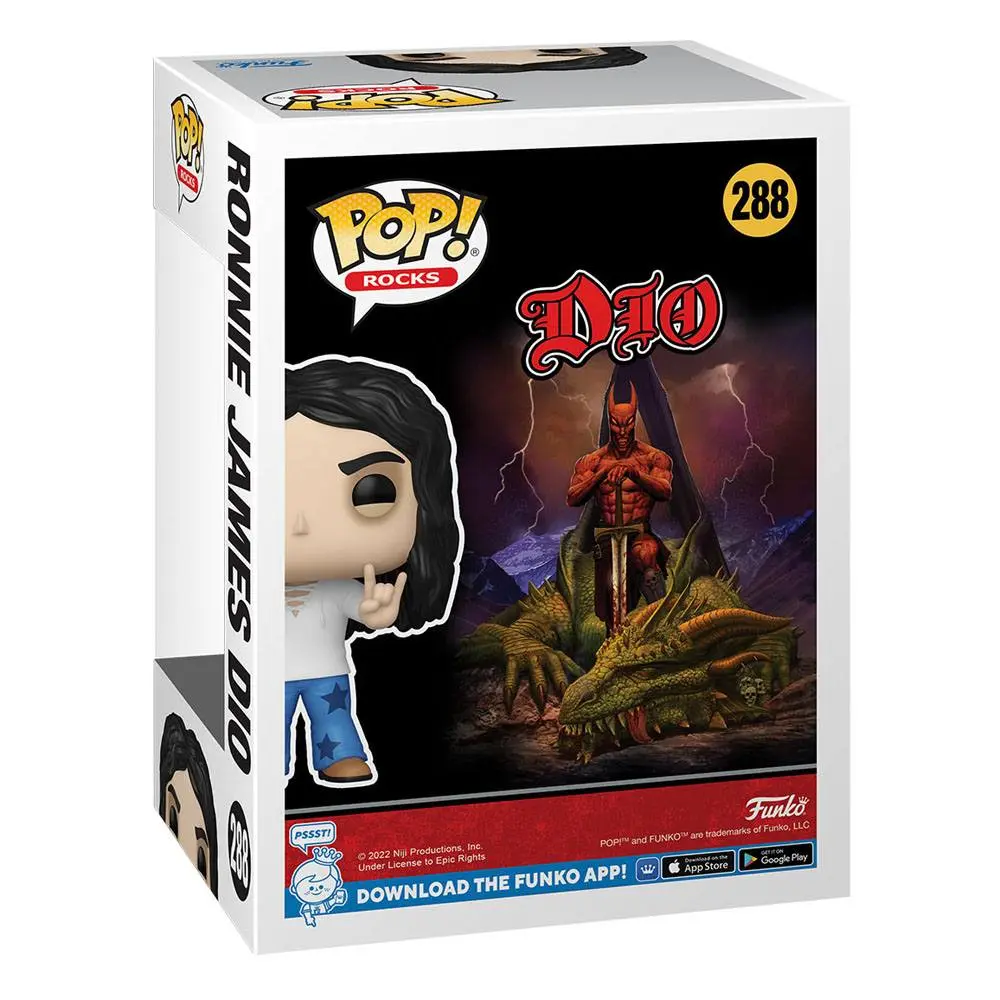 Ronnie James Dio Funko POP! Rocks Vinyl figura 9 cm termékfotó