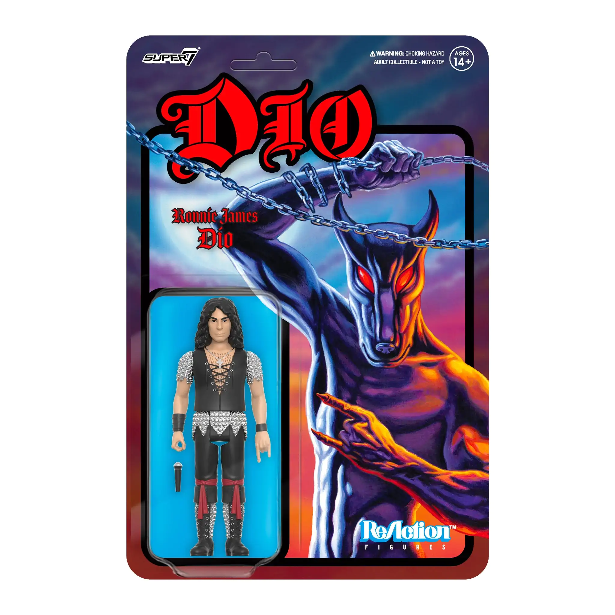 Ronnie James Dio ReAction Ronnie James akciófigura 10 cm termékfotó