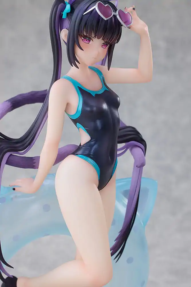Rosuuri Original Character 1/7 Cheshire Cat Mika: Swimsuit Ver. PVC szobor figura 25 cm termékfotó