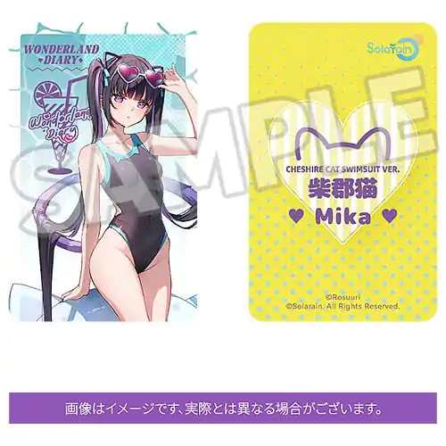 Rosuuri Original Character 1/7 Cheshire Cat Mika: Swimsuit Ver. PVC szobor figura 25 cm termékfotó