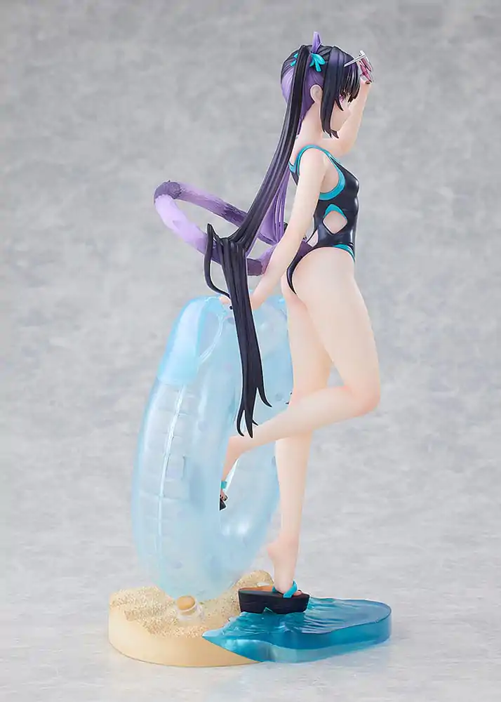 Rosuuri Original Character 1/7 Cheshire Cat Mika: Swimsuit Ver. PVC szobor figura 25 cm termékfotó