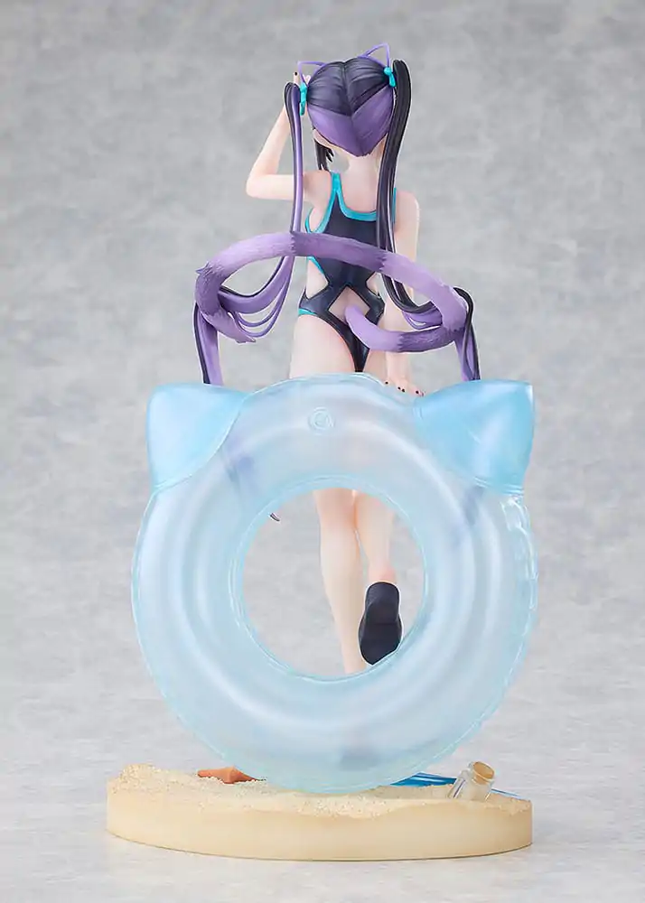 Rosuuri Original Character 1/7 Cheshire Cat Mika: Swimsuit Ver. PVC szobor figura 25 cm termékfotó