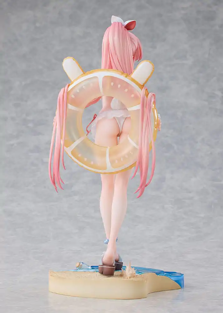 Rosuuri Original Character 1/7 White Rabbit Rosu: Swimsuit Ver. PVC szobor figura 25 cm termékfotó