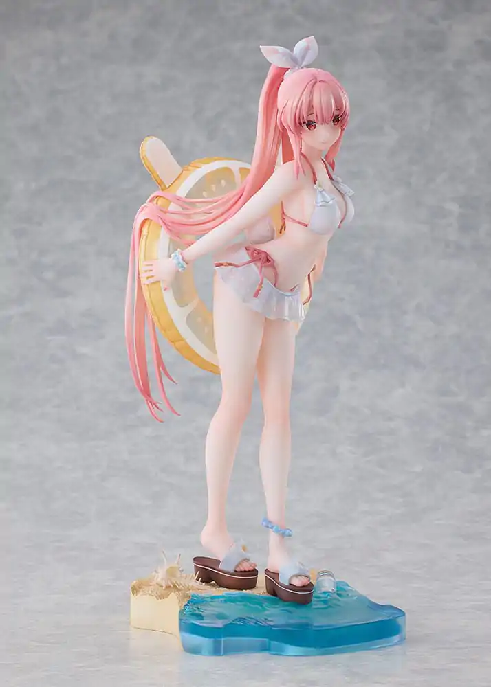 Rosuuri Original Character 1/7 White Rabbit Rosu: Swimsuit Ver. PVC szobor figura 25 cm termékfotó