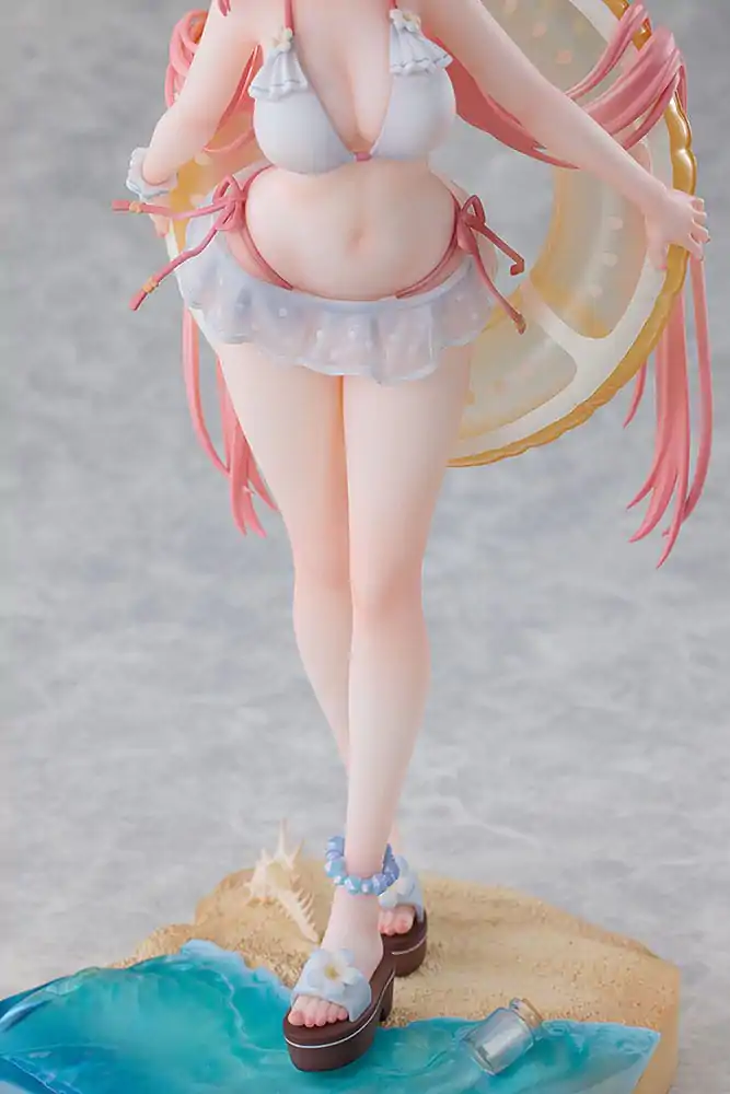 Rosuuri Original Character 1/7 White Rabbit Rosu: Swimsuit Ver. PVC szobor figura 25 cm termékfotó