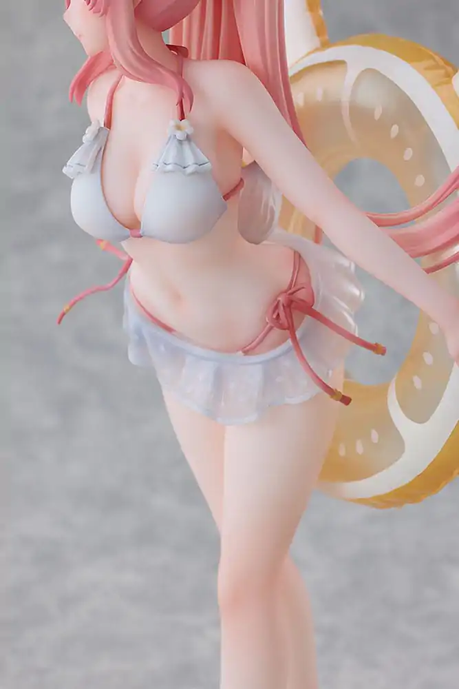Rosuuri Original Character 1/7 White Rabbit Rosu: Swimsuit Ver. PVC szobor figura 25 cm termékfotó