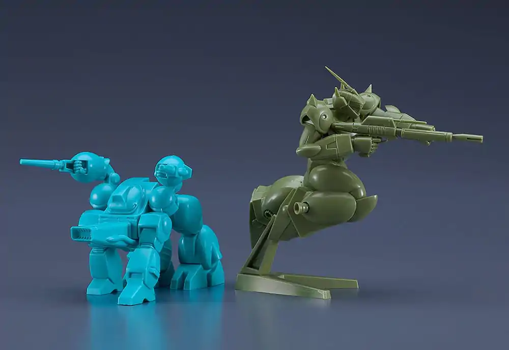 Round Vernian Vifam PLAMAX MF-82 minimum factory Neofam &amp; Dizzo: Another Color Ver. Műanyag modell készlet 8 cm termékfotó