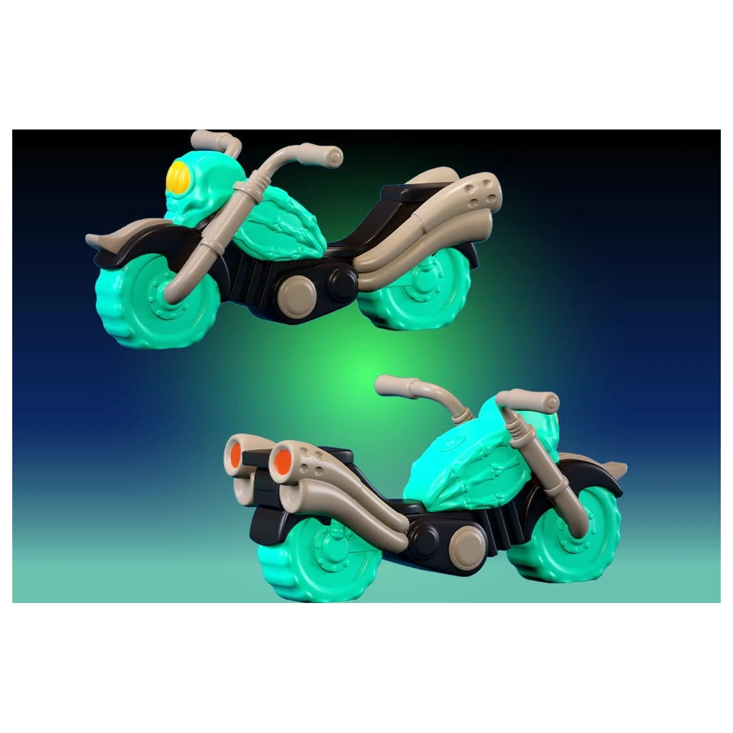 Rover Robin Műanyag Overtakes Skull Rider modell készlet  termékfotó