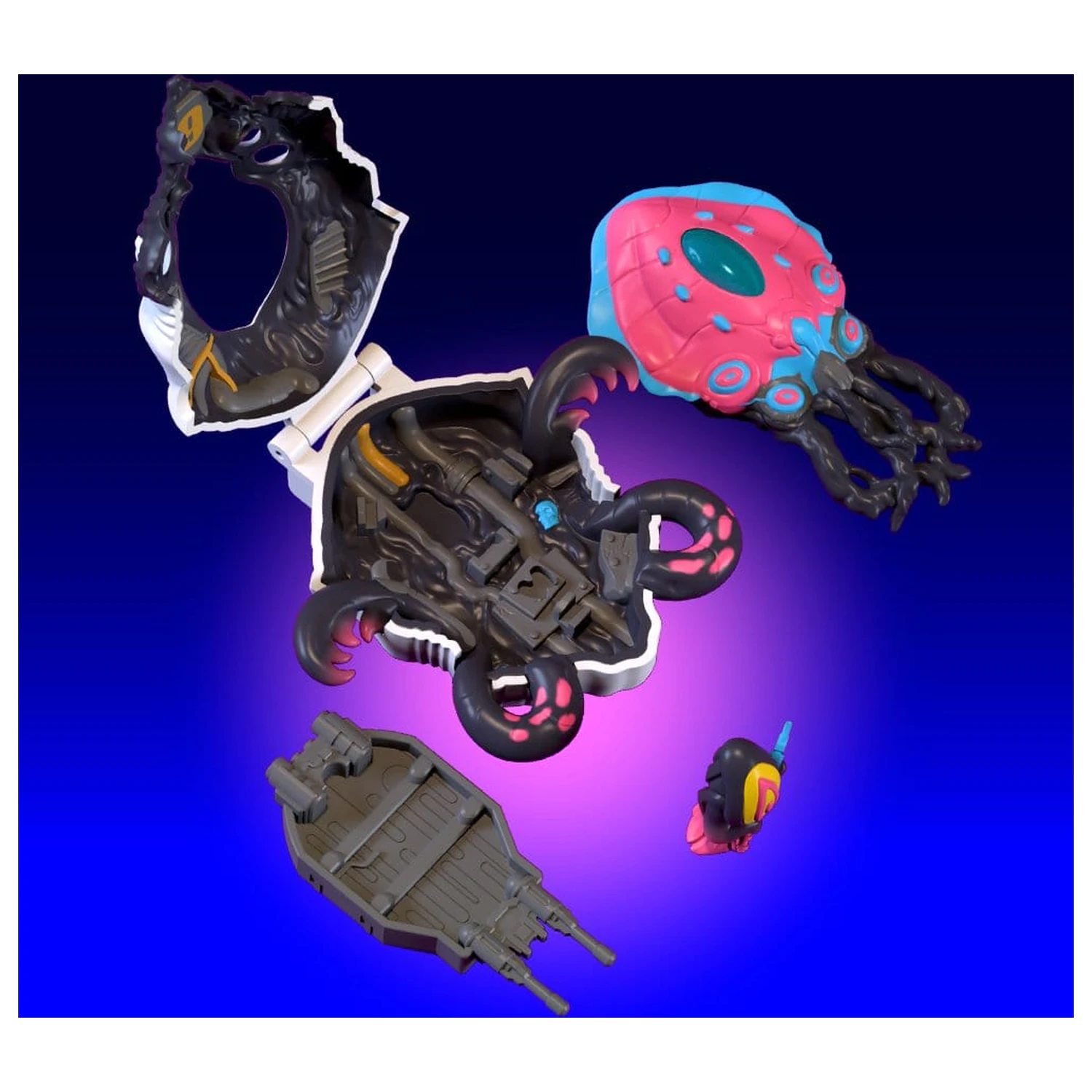 Rover Robin Sinks Plant 9 Pits Cuttle Műanyag modell készlet  termékfotó