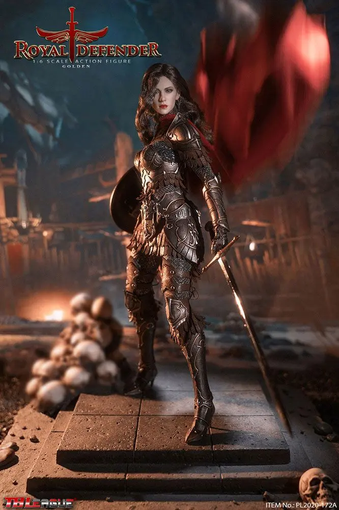 Royal Defender 1/6 Black Edition akciófigura 30 cm termékfotó