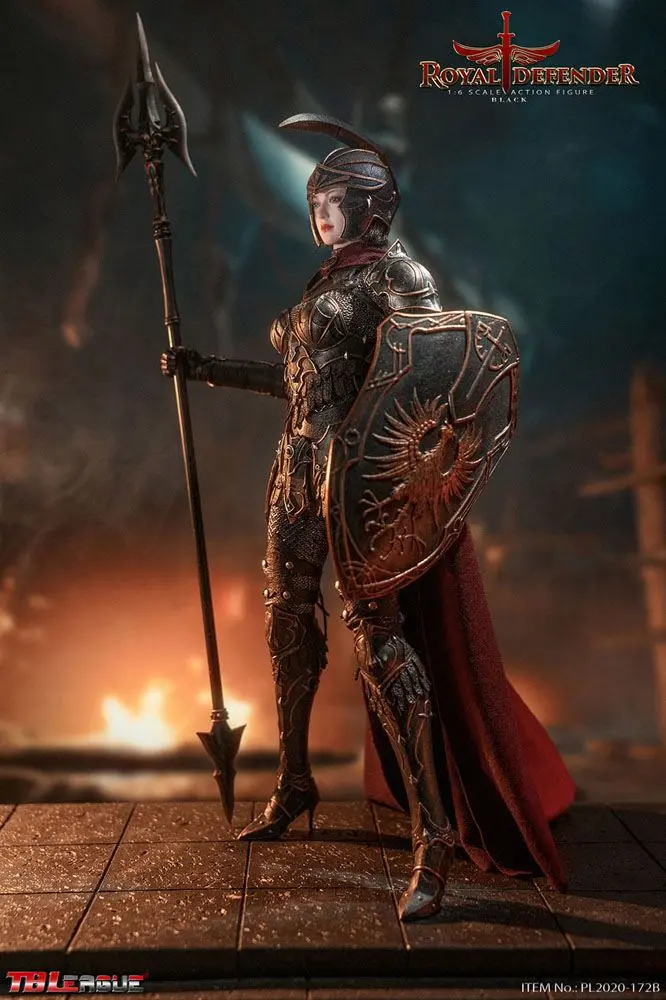 Royal Defender 1/6 Black Edition akciófigura 30 cm termékfotó