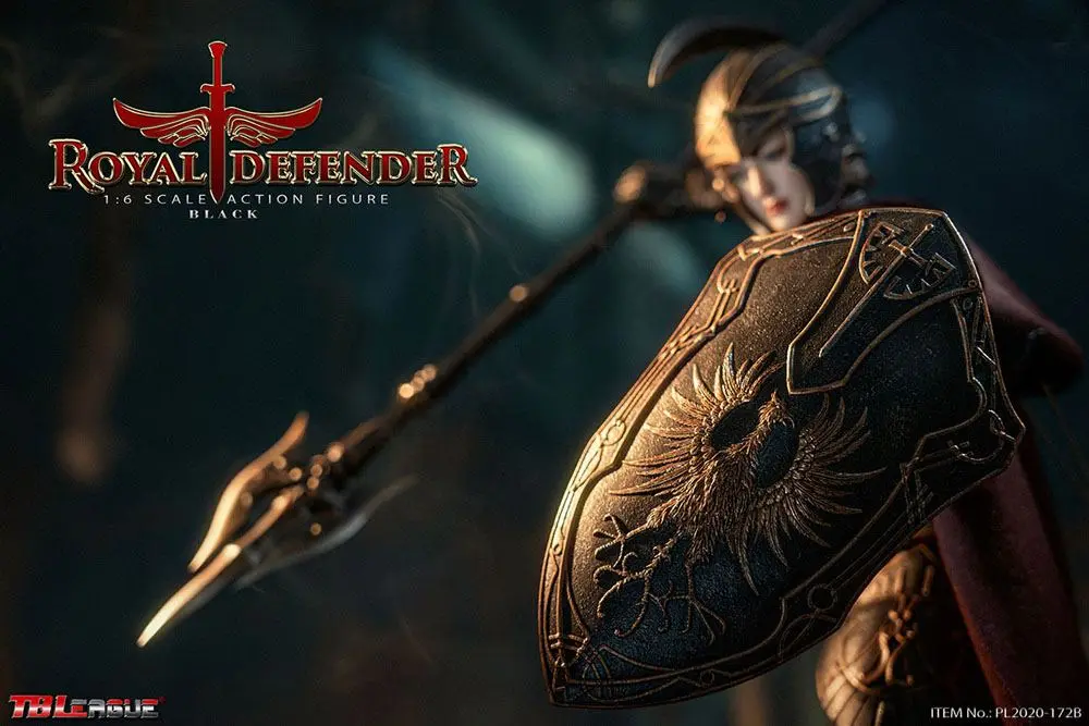 Royal Defender 1/6 Black Edition akciófigura 30 cm termékfotó