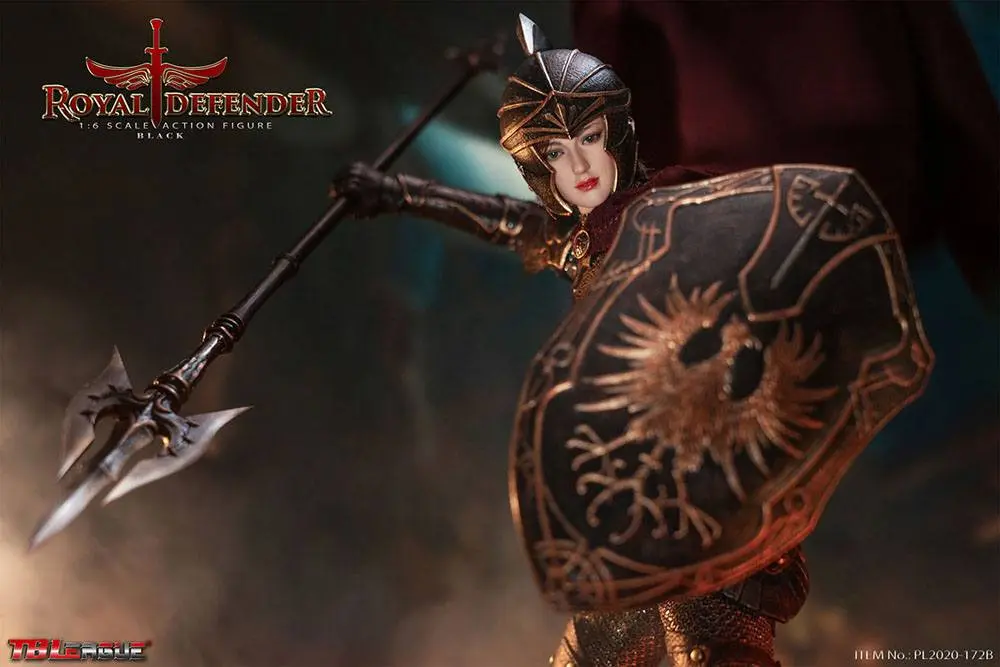 Royal Defender 1/6 Black Edition akciófigura 30 cm termékfotó