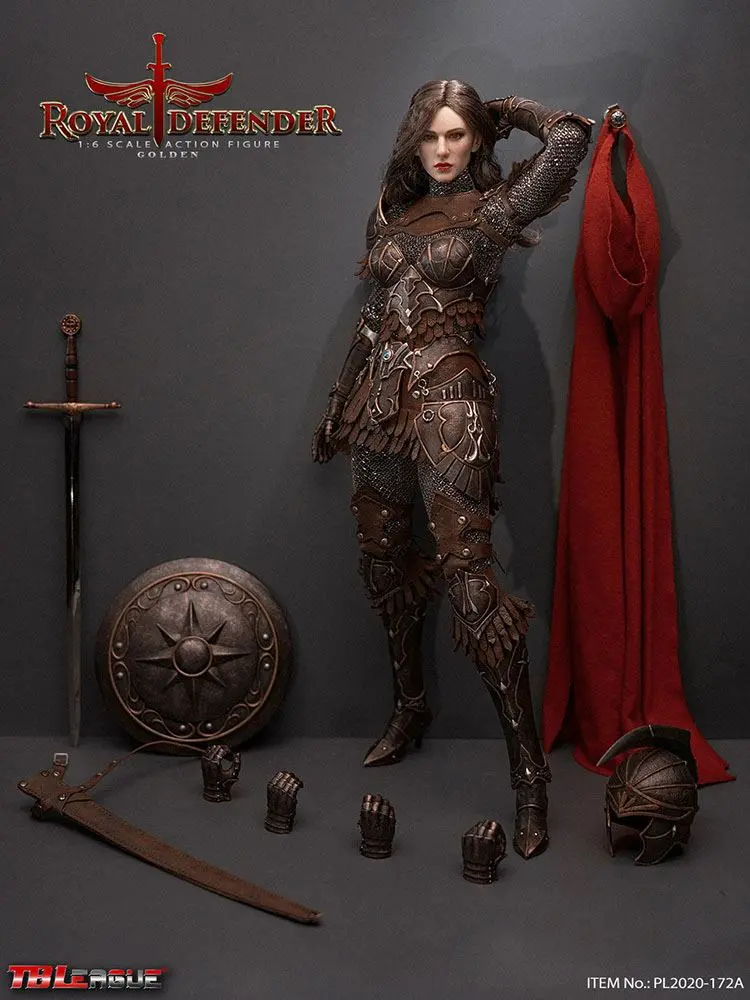Royal Defender 1/6 Black Edition akciófigura 30 cm termékfotó