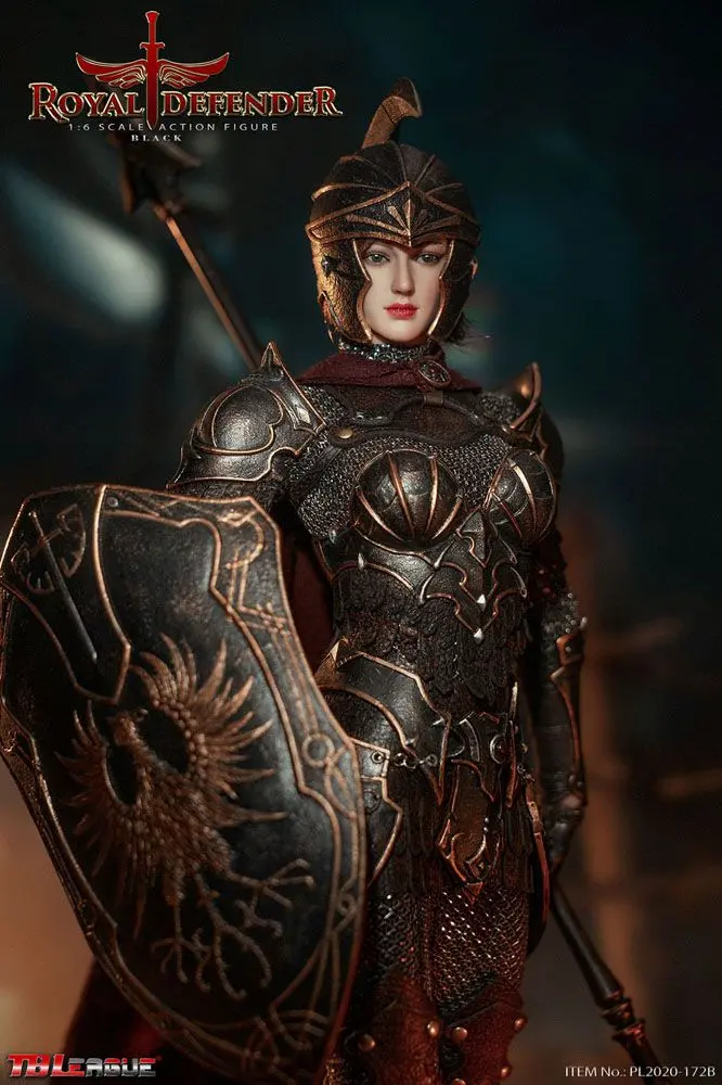 Royal Defender 1/6 Black Edition akciófigura 30 cm termékfotó