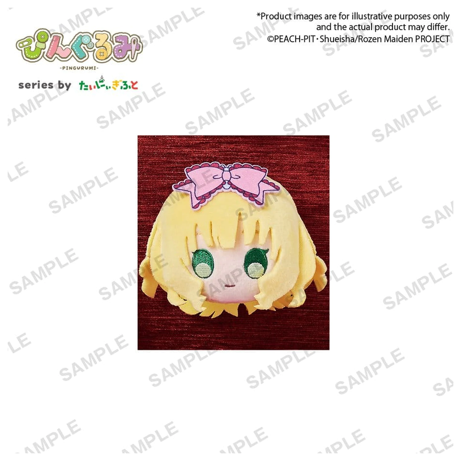 Rozen Maiden Pingurumi Pin Vol.1 Hinaichigo plüss kitűző 8 cm termékfotó