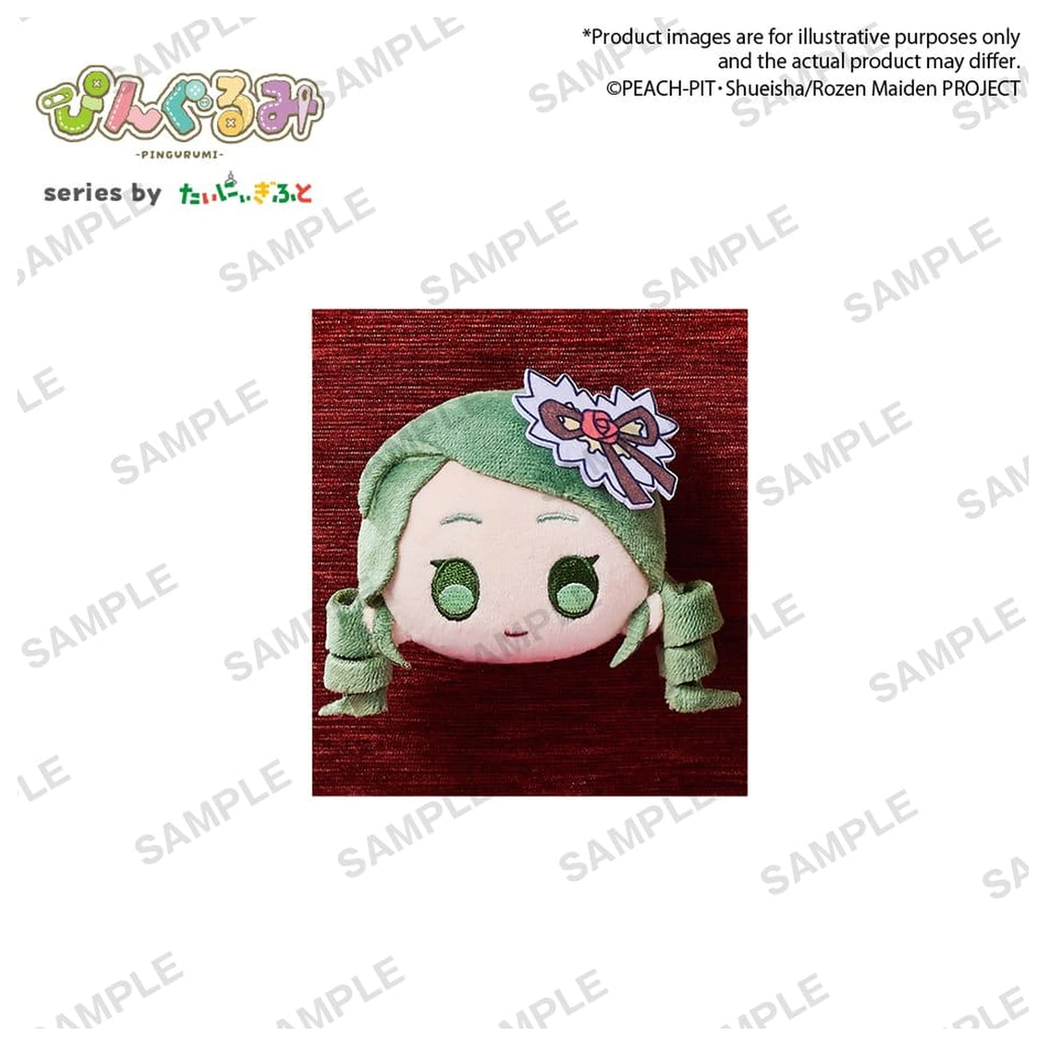 Rozen Maiden Pingurumi Pin Vol.1 Kanaria plüss kitűző 8 cm termékfotó