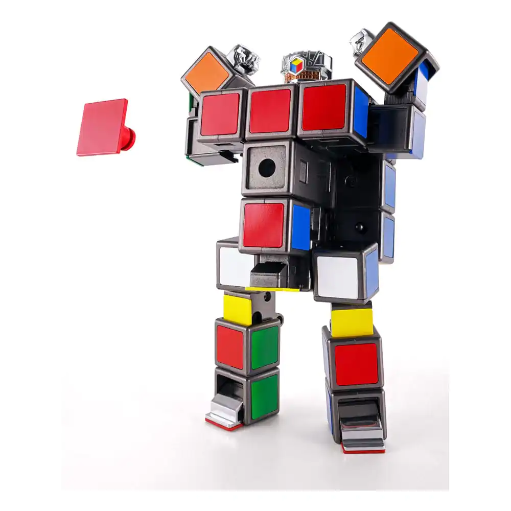 Rubik´s Cube Soul of Chogokin Diecast Action Figure Rubik´s Cube Robo 15 cm termékfotó