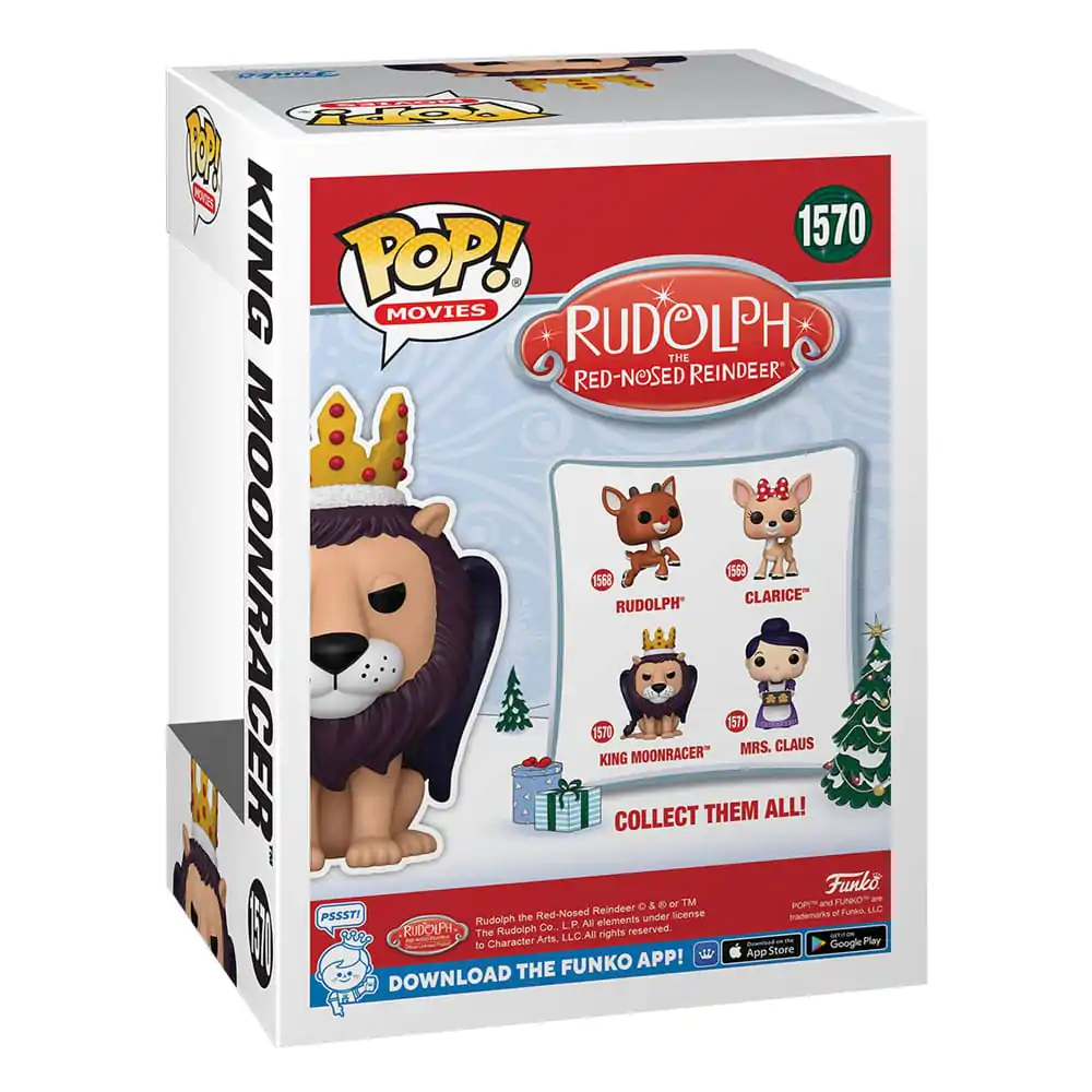 Rudolph the Red-Nosed Reindeer Funko POP! Movies Vinyl Figure King Moonracer 9 cm termékfotó