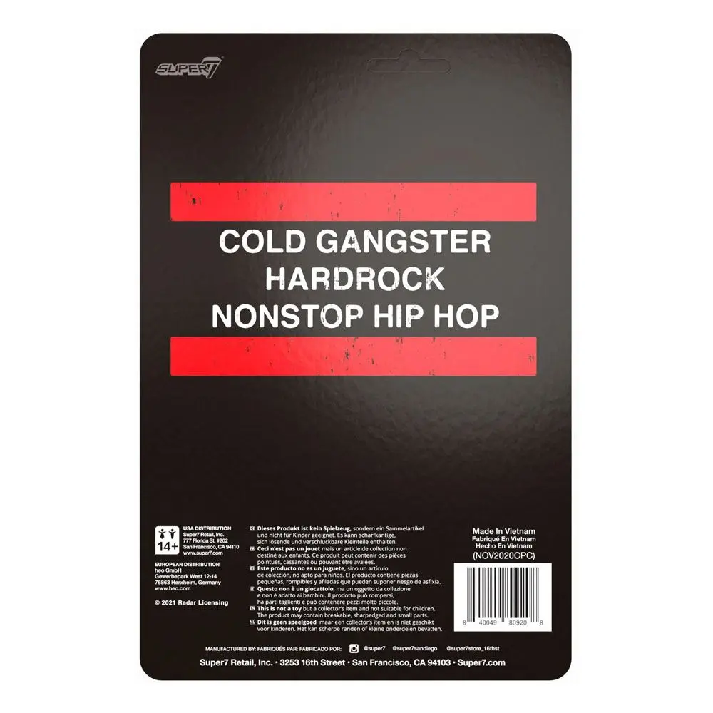 RUN DMC ReAction Jam Master Jay akciófigura 10 cm termékfotó