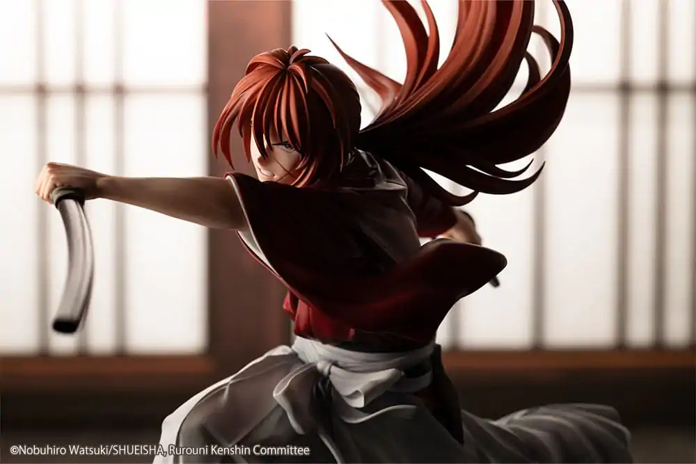 Rurouni Kenshin ARTFXJ 1/8 Kenshin Himura szobor figura 20 cm termékfotó