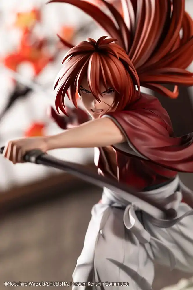 Rurouni Kenshin ARTFXJ 1/8 Kenshin Himura szobor figura 20 cm termékfotó