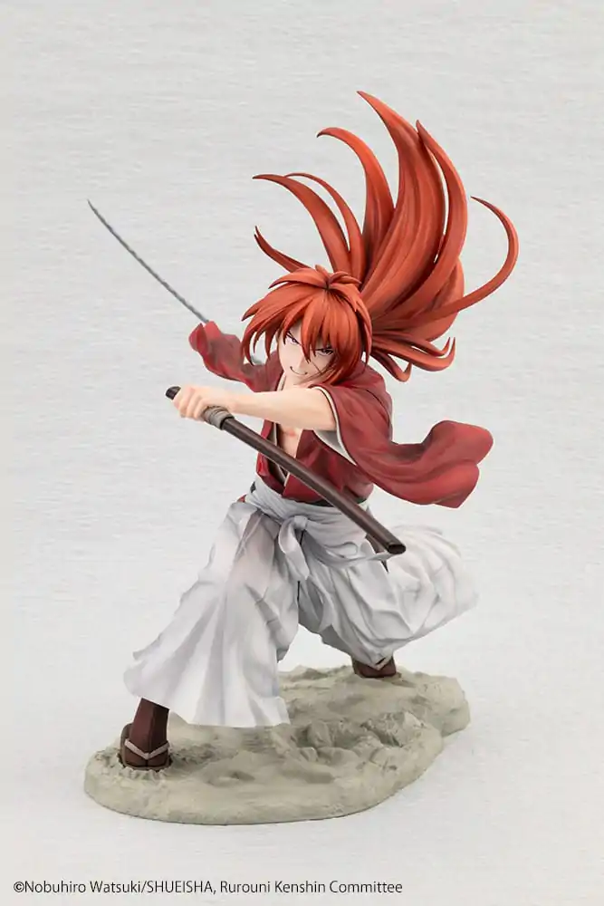 Rurouni Kenshin ARTFXJ 1/8 Kenshin Himura szobor figura 20 cm termékfotó