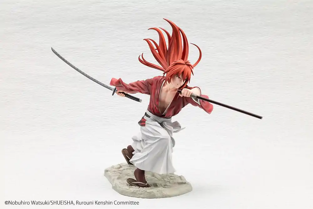 Rurouni Kenshin ARTFXJ 1/8 Kenshin Himura szobor figura 20 cm termékfotó