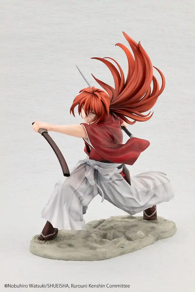 Rurouni Kenshin ARTFXJ 1/8 Kenshin Himura szobor figura 20 cm termékfotó