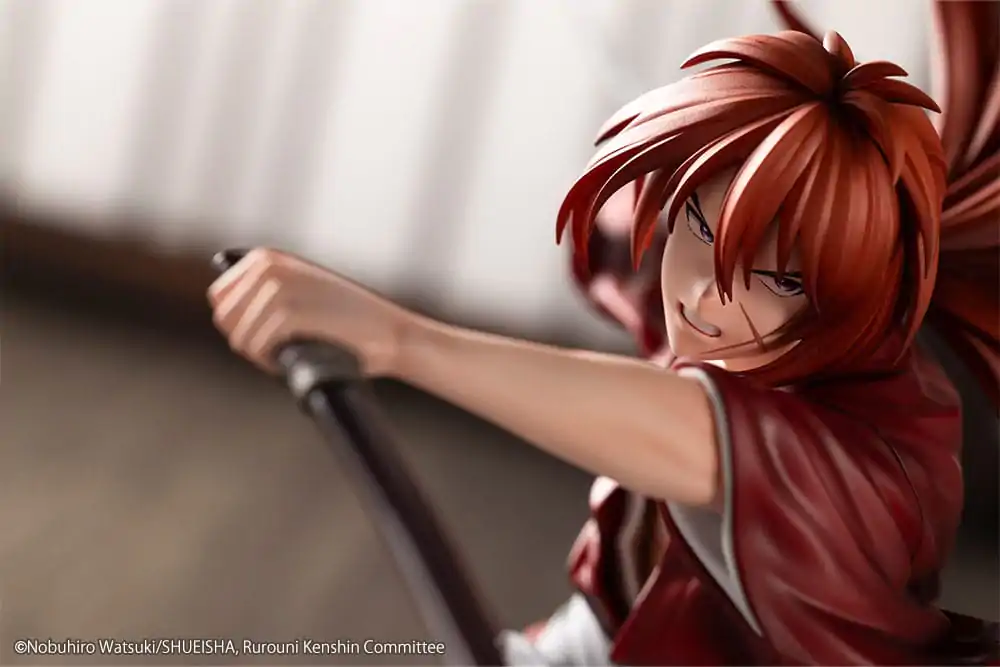 Rurouni Kenshin ARTFXJ 1/8 Kenshin Himura szobor figura 20 cm termékfotó