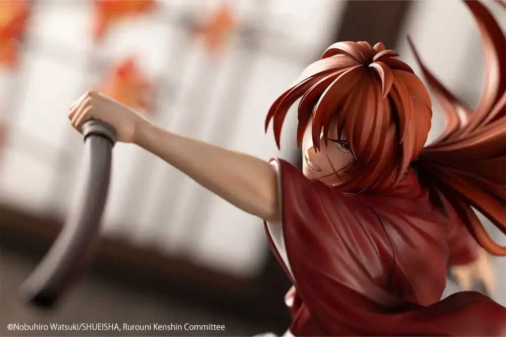 Rurouni Kenshin ARTFXJ 1/8 Kenshin Himura szobor figura 20 cm termékfotó