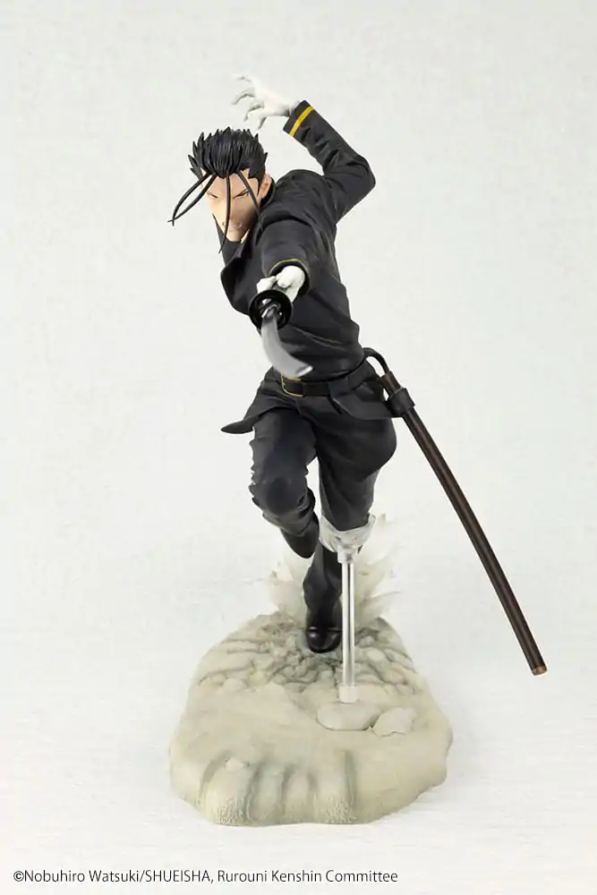 Rurouni Kenshin ARTFXJ 1/8 Rurouni Kenshin szobor figura 23 cm termékfotó