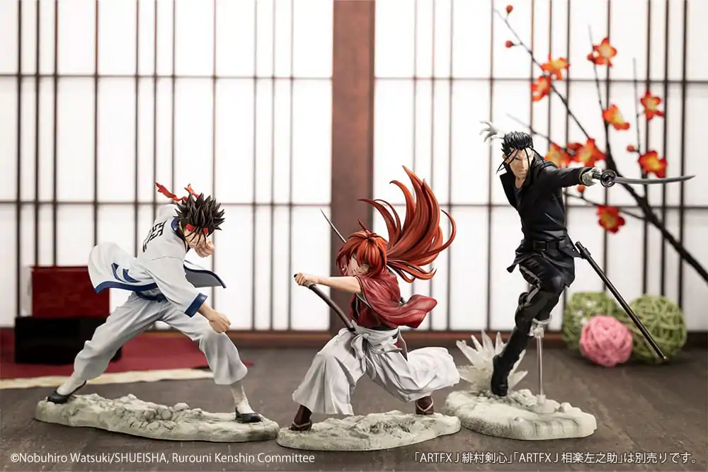 Rurouni Kenshin ARTFXJ 1/8 Rurouni Kenshin szobor figura 23 cm termékfotó