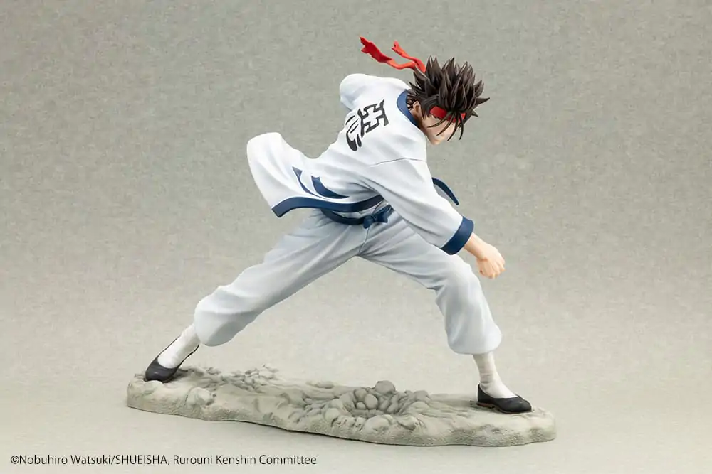 Rurouni Kenshin ARTFXJ 1/8 Sanosuke Sagara szobor figura 18 cm termékfotó