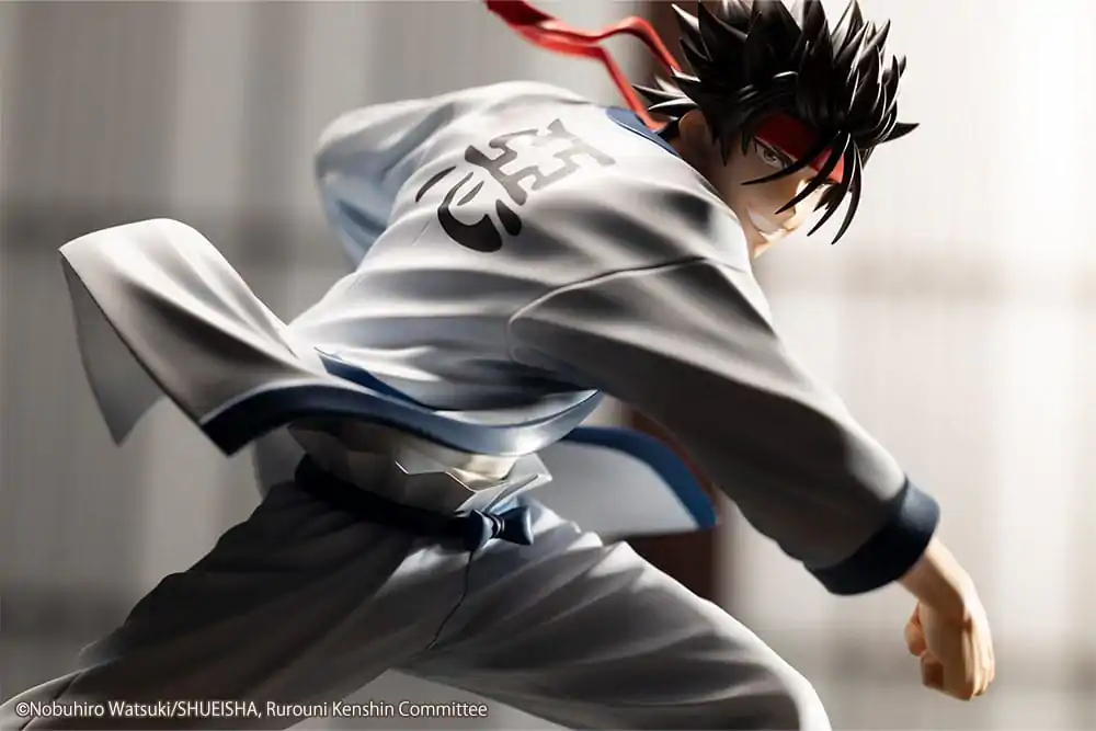 Rurouni Kenshin ARTFXJ 1/8 Sanosuke Sagara szobor figura 18 cm termékfotó