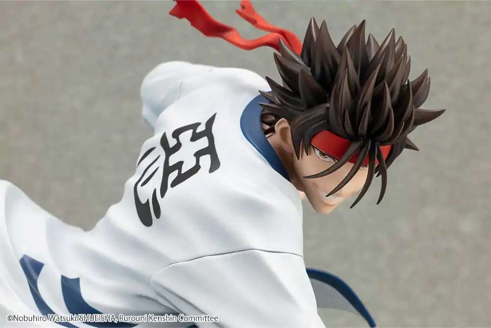 Rurouni Kenshin ARTFXJ 1/8 Sanosuke Sagara szobor figura 18 cm termékfotó