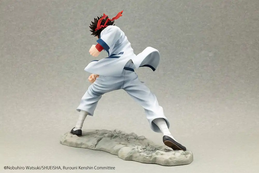 Rurouni Kenshin ARTFXJ 1/8 Sanosuke Sagara szobor figura 18 cm termékfotó