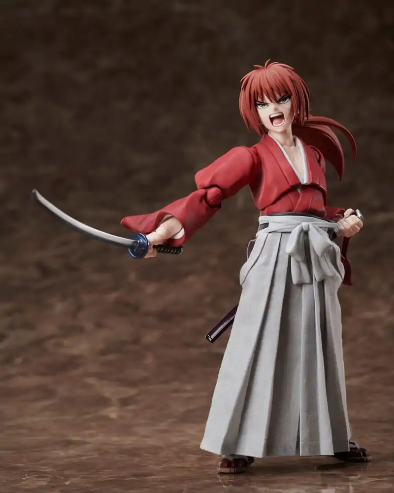 Rurouni Kenshin BUZZmod Kenshin Himura akciófigura 14 cm termékfotó