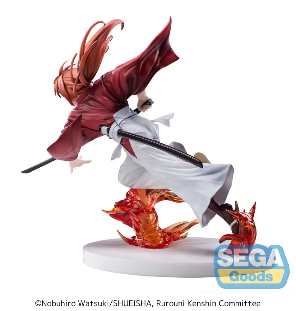 Rurouni Kenshin Luminasta "Rurouni Kenshin" "Kenshin Himura" PVC szobor figura 15 cm termékfotó