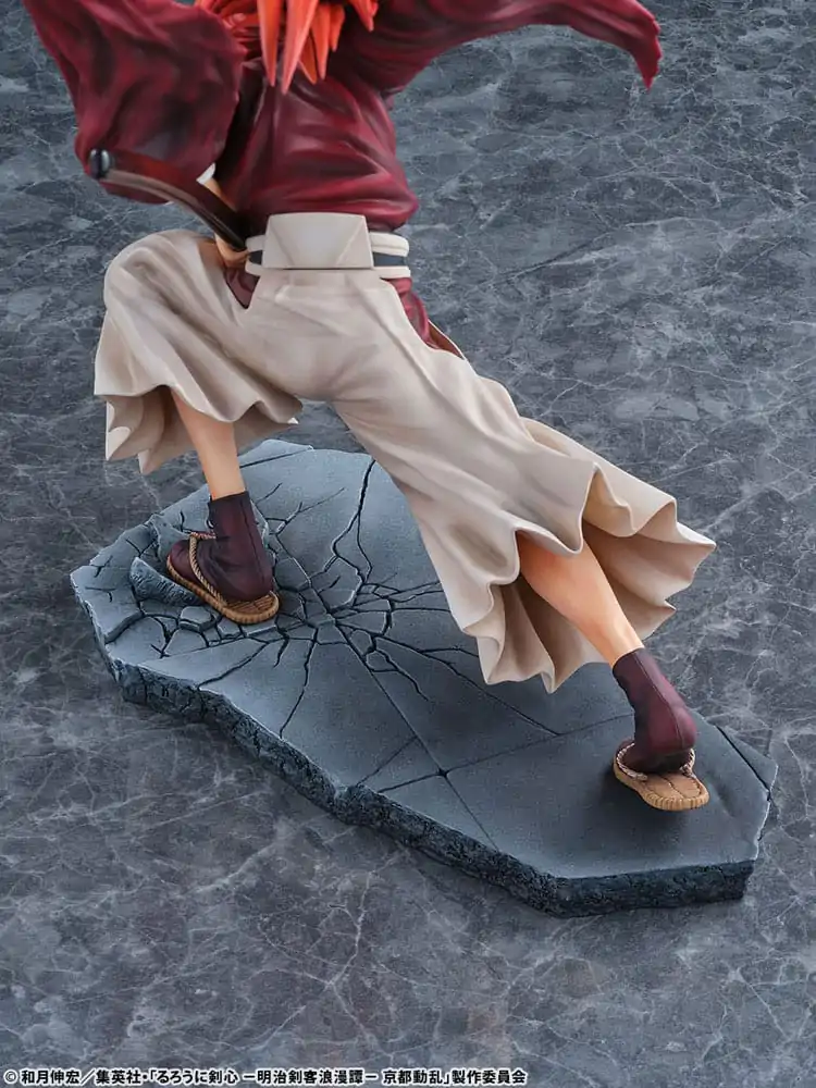 Rurouni Kenshin: Meiji Kenkaku Romantan Kyoto Douran 1/6 Kenshin Himura Dragon Flight of Heaven Ver. PVC szobor figura 26 cm termékfotó